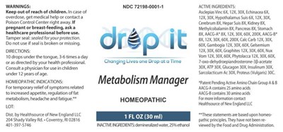 Dsrthsne0592 Metabolism Manager 8 22 18